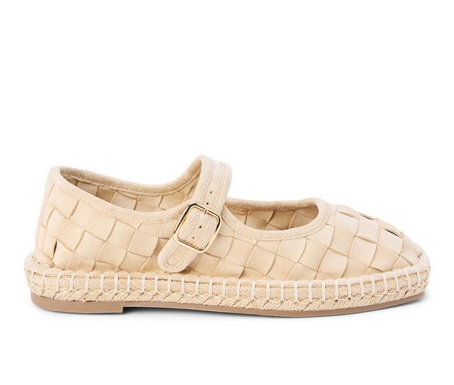 Women's Coconuts by Matisse Meg Flats in Natural Weave color