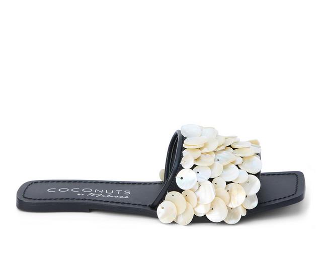 Coconuts by Matisse Waverly Sandals in Black color