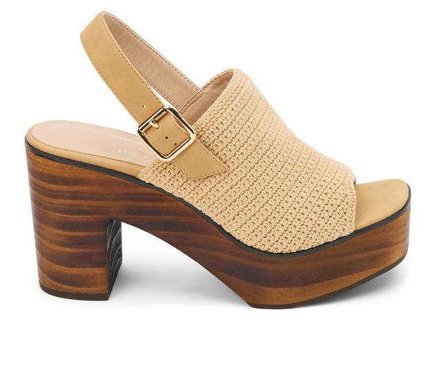 Coconuts by Matisse York Sling Dress Sandals in Tan color
