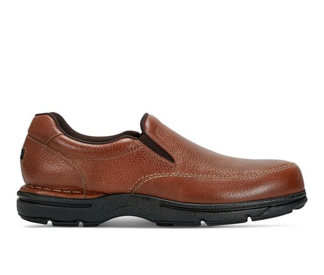Rockport Eureka Slip On Slip-On Shoes in Medium Brown color