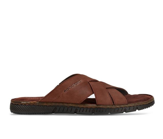 Rockport Jaya Outdoor Sandals in Dark Brown color