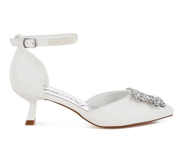 Women's London Rag Onkana Special Occasion Heels in White color