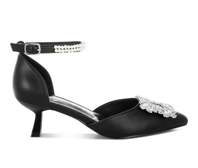 Women's London Rag Onkana Special Occasion Heels in Black color