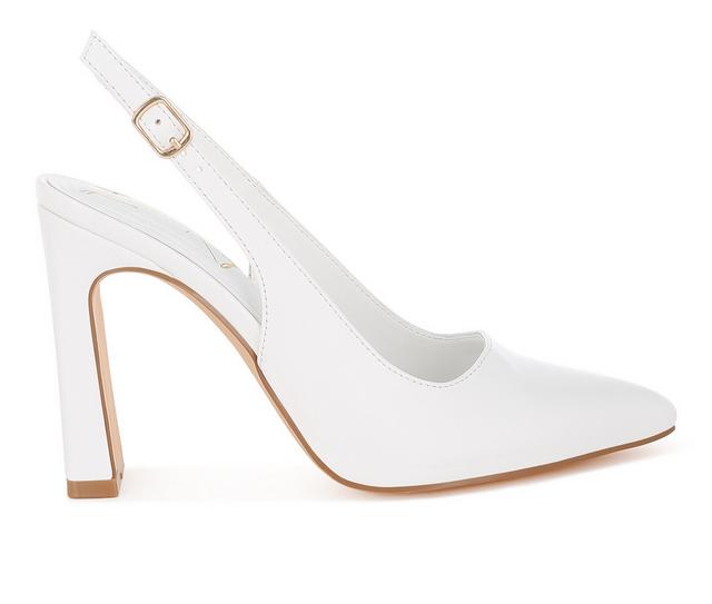 Women's London Rag Sarka Pumps in White color