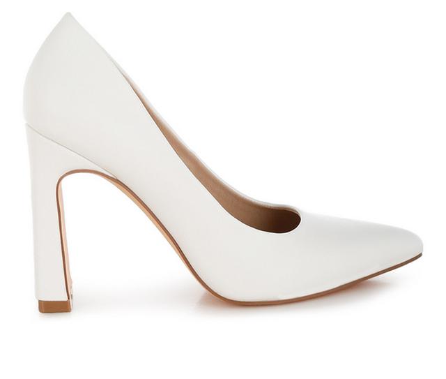 Women's London Rag Shacarri Pumps in White color