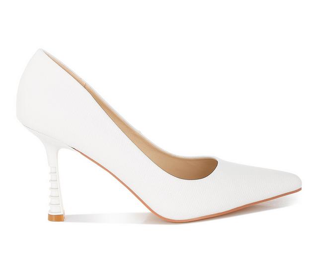 Women's London Rag Zuzana Pumps in White color