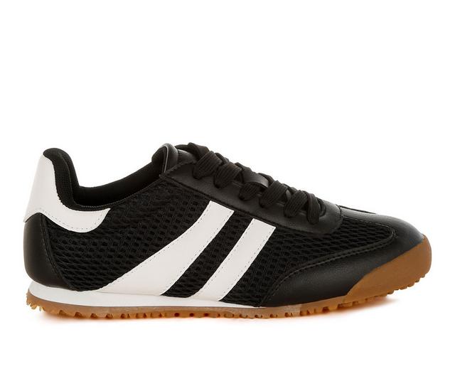 Women's London Rag Blaster Casual Sneakers in Black color