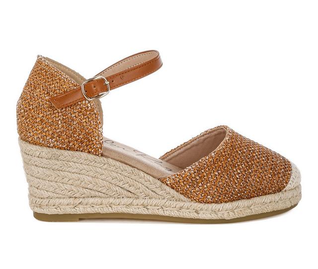 Women's London Rag Kalista Wedges in Tan color