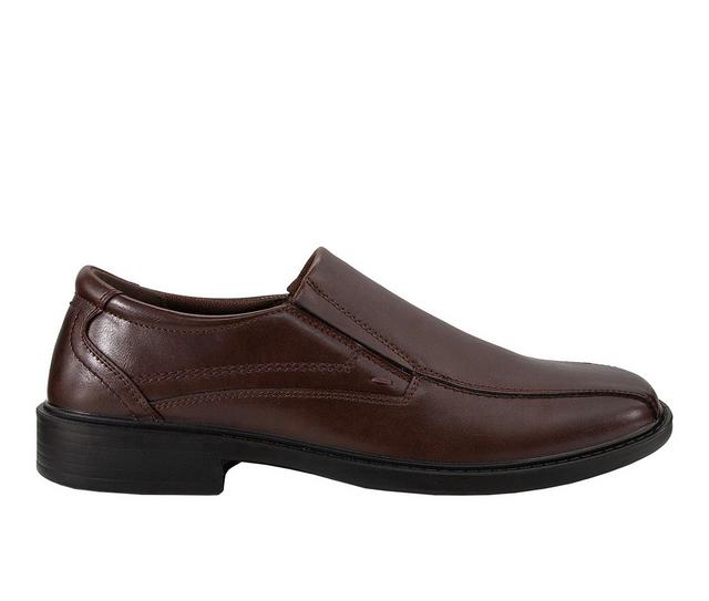 Men's Deer Stags Elate Loafers in Dark Brown color