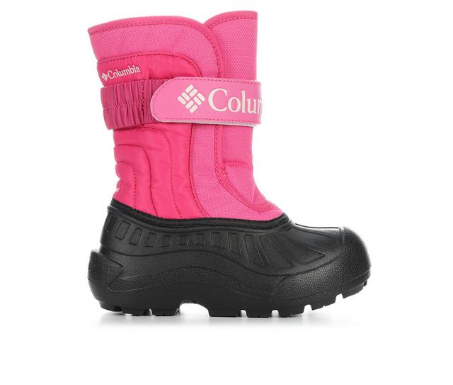 Columbia Podwerbug Snowlite G Winter Boots in Satin Pink color