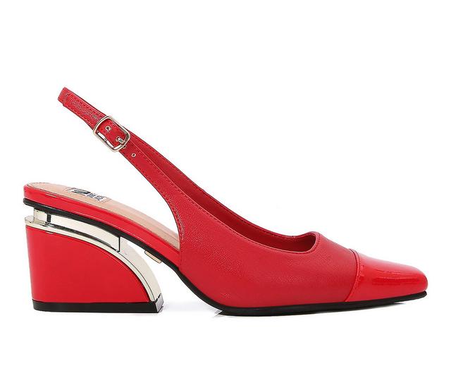 Women's Ninety Union Hazel Pumps in Red color