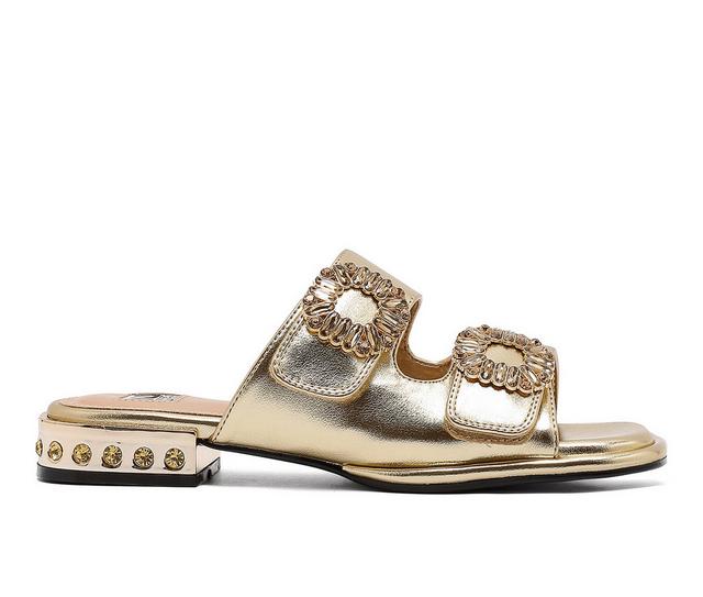 Women's Ninety Union Resort Dress Sandals in Gold color