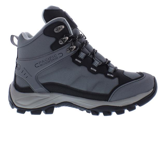 Pacific Mountain Gunnison Mid Hiking Boots in Charcoal color