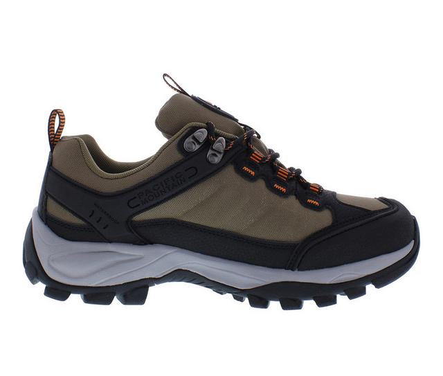 Pacific Mountain Gunnison Low Hiking Boots in Khaki/Orange color