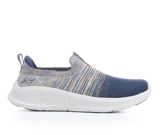 Women's Skechers Go Go Walk Now 1256651 in Navy Multi color