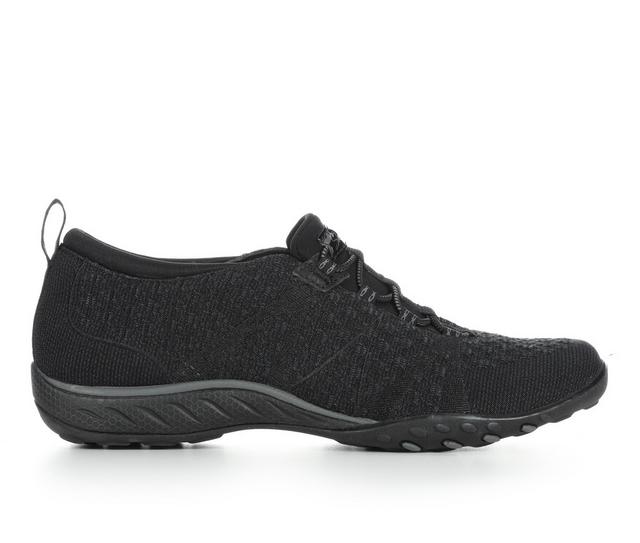 Women's Skechers Breathe Easy 100769 in Black color