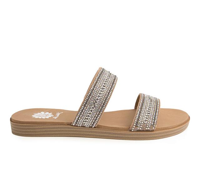 Women's Yellow Box Dahlia Sandals in Natural color