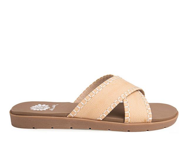 Women's Yellow Box Fariel Sandals in Natural color