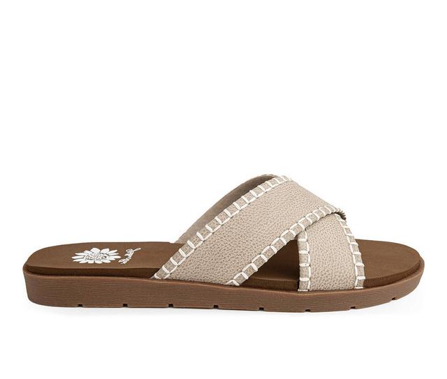 Women's Yellow Box Fariel Sandals in Taupe color