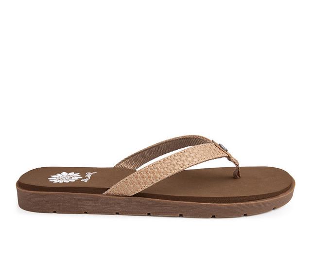 Women's Yellow Box Farrie Sandals in Tan color