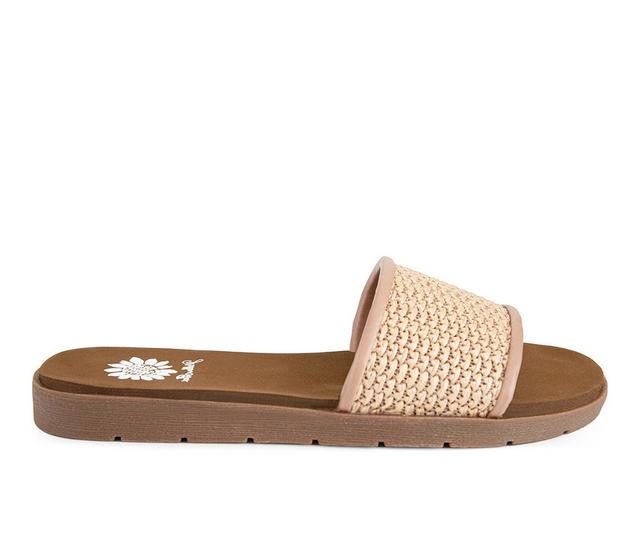 Women's Yellow Box Faustin Sandals in Tan color