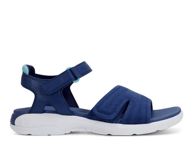 Women's Easy Spirit Tayton Sandals in Dark Blue color