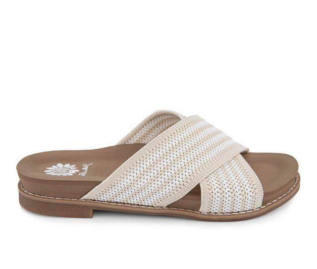 Women's Yellow Box Kable Sandals in Natural color