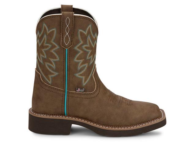 Women's Justin Boots Sunny Gypsy 8" Cowboy Boots in Brown color