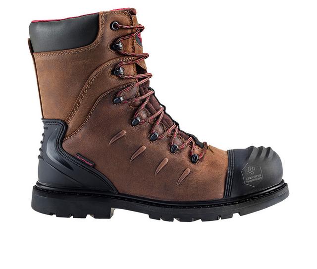 Avenger Work Boots Hammer 8 inch work boot Work Boots in Brown color