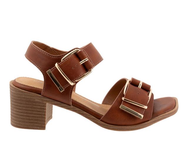 Women's Los Cabos Jazzie Dress Sandals in Cognac color