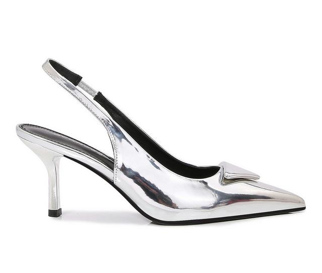 Women's Berness Chevelle Pumps in Silver color