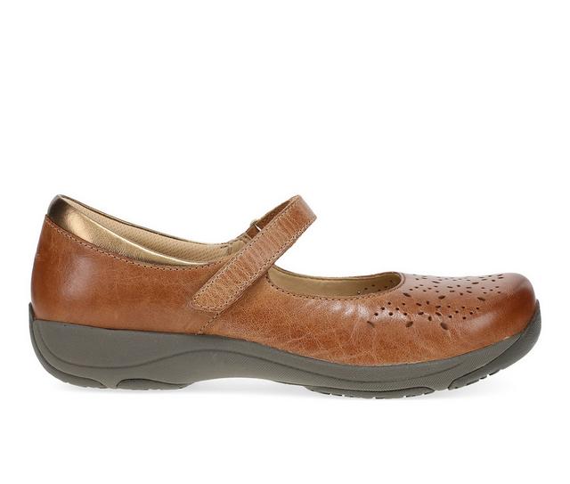 Women's Dansko Stacy Mary Janes in Toffee color