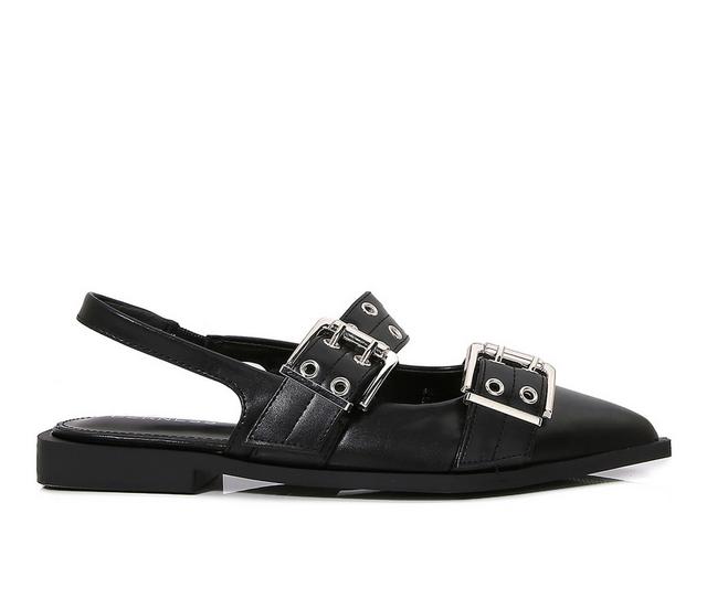 Women's Berness Addison Flats in Black color