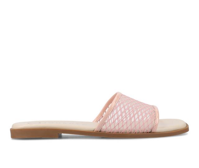 Women's Journee Collection Breckley Sandals in Pink color
