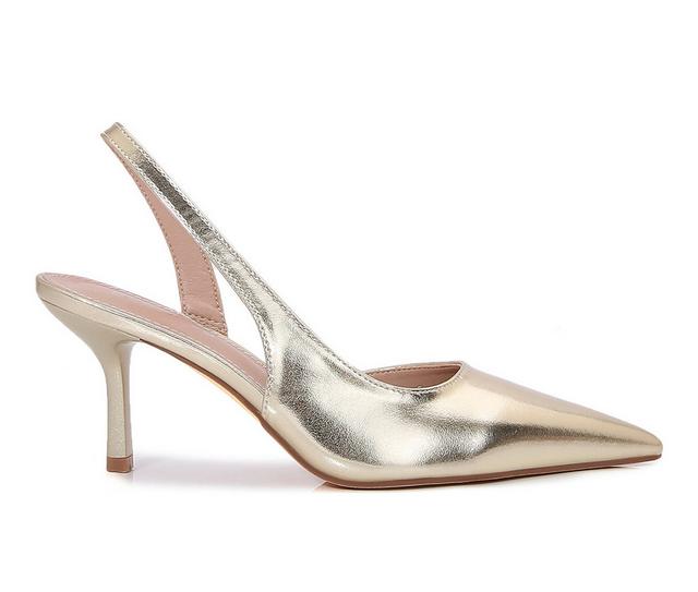 Women's Berness Campbell Pumps in Gold color