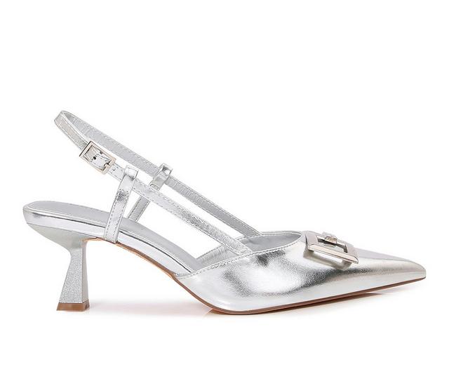 Women's Berness Angie Pumps in Silver color