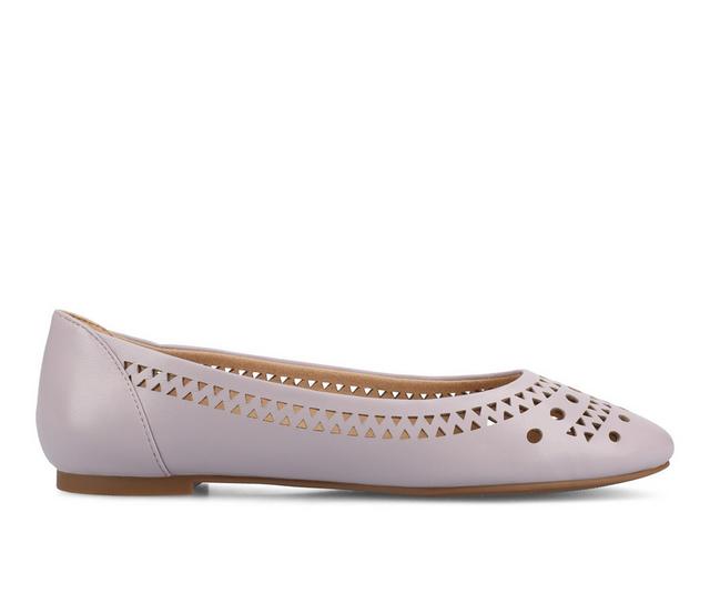 Women's Journee Collection Kamrah Ballet Flats in Lilac color