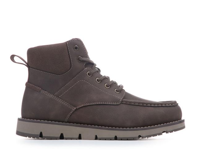 Men's Dockers Derrick Boots in Mocha Dk Brown color