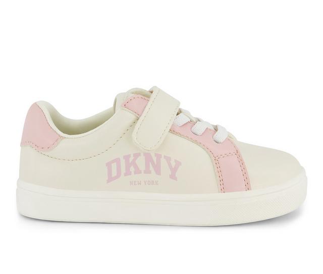 Girls' DKNY Toddler Gretchen Gigi Sneakers in Cream color