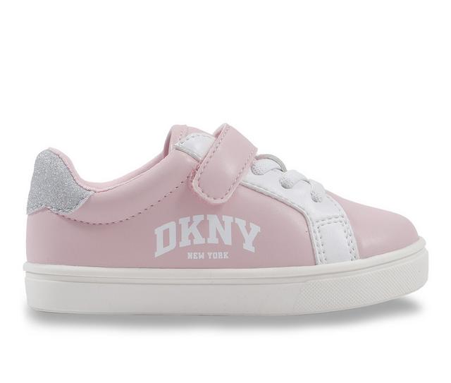 Girls' DKNY Toddler Gretchen Gigi Sneakers in Blush II color