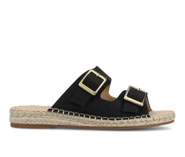 Women's Journee Collection Tresah Sandals in Black color