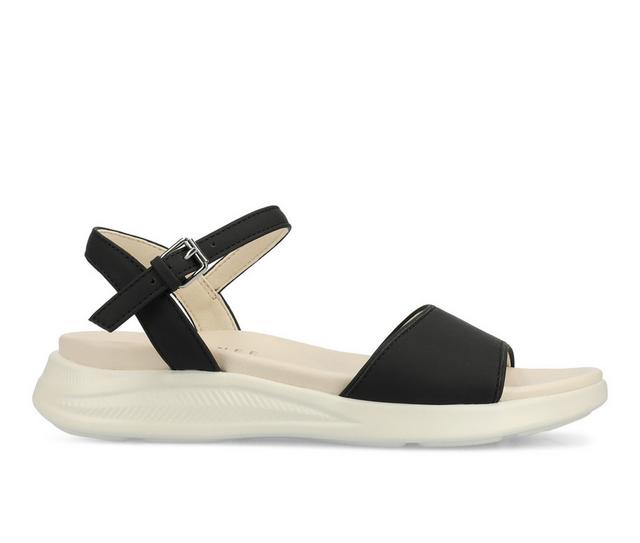 Women's Journee Collection Jaylee Sandals in Black color