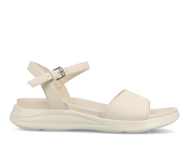 Women's Journee Collection Jaylee Sandals in Bone color