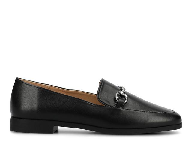 Women's Journee Collection Lacie Loafers in Black color