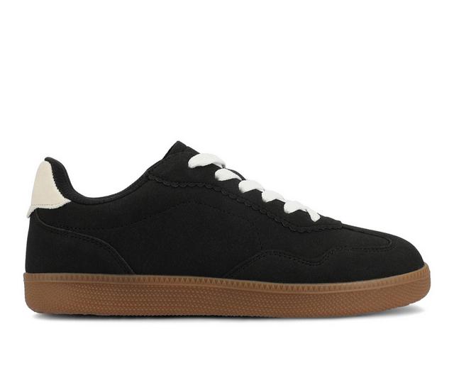 Women's Journee Collection Lummie Casual Sneakers in Black color