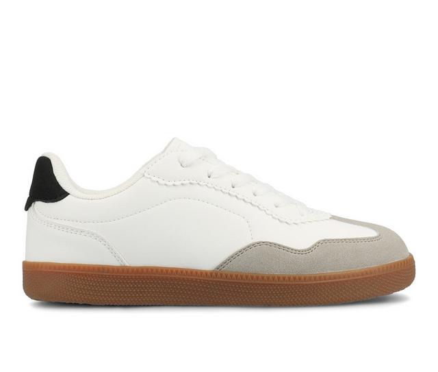 Women's Journee Collection Lummie Casual Sneakers in White color