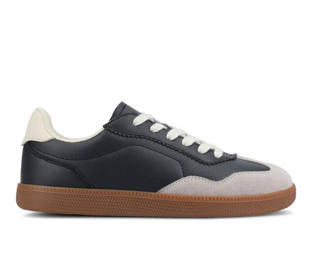 Women's Journee Collection Lummie Casual Sneakers in Navy color