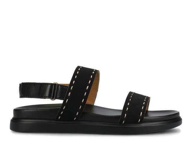 Women's Journee Collection Milie Sandals in Black color