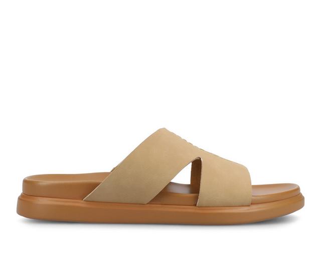 Women's Journee Collection Misey Sandals in Sand color
