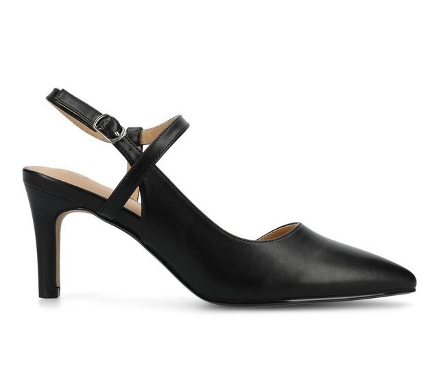 Women's Journee Collection Scipop Pumps in Black color